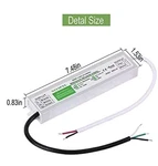Led Driver 60 Watts Waterproof Ip67 Power Supply Transformer Adapter 100v260v Ac. Fixed Price $21.26.