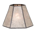 B&p Lamp Supply Mica Panel, Mini Hexagon Shade, 3"(t) X 6"(b) 4.25"(h). Fixed Price $71.76.