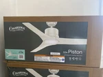 52" Casablanca Piston Fresh White Led Ceiling Fan. Fixed Price $399.00.