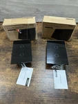 Lot 2 Livolo Glass Touch Light Switch Gang Black Capacitive Open Box. Fixed Price $35.99.