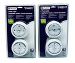 Utilitech Led 4 Puck Lights - 2 Pack # 0166517 New Batteries Included 360. Fixed Price $32.99.
