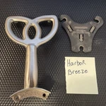 1 Harbor Breeze 52'' Ceiling Fan Replacement Arm/bracket / Brushed Stainless. Fixed Price $17.00.