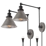 Lnc Home Swing Arm Wall Lamp Modern Plug In Sconce Hardwired. Fixed Price $133.25.