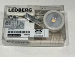 Ikea Ledberg Led Spotlight 503.026.70 Round Cabinet Bookcase Light New Sealed. Fixed Price $14.99.