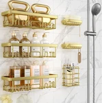 Veken Adhesive Shower Caddy 6-pack,gifts For Women Mom,heavy Weight Bearing,larg. Fixed Price $36.44.