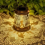 Bigfoot Solar Lantern Garden Outdoor Decor - Hanging Metal Light Sasquatch. Fixed Price $29.98.