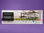 Fanimation Slinger V2 72-in Brushed Nickel With Gray Blades Led Ceiling Fan. Fixed Price $225.00.