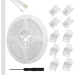 Rgbzone 10pcs 8mm 4 Pin Led Strip Connectors And 32.8ft Rgb Extension C.... Fixed Price $26.31.