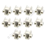 Leviton 26719 Compact Fluorescent Lamp Holders Cfl Light Socket Snap-in 10pk. Fixed Price $14.24.