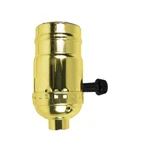 Jandorf 60409 250v 250w Medium E26 Base Brass 3-way Turn Knob Lamp Socket. Fixed Price $10.22.