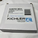 Kichler, Interconnect Cable 21", White - 10573wh. Fixed Price $12.99.