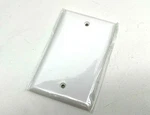 (25-pack) Premier Single 1-gang Blank Outlet Box Cover Wall Plate White. Fixed Price $24.99.