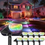 Linkind Solar Lights Outdoor Starrays, Color Changing Spot Lights, Ip65 Wa. Fixed Price $84.60.