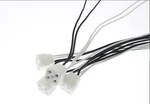 Bllndx 4pcs 25cm G10q Base Lamp Holder 4-pin Circline Round White. Fixed Price $13.50.