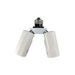 Satco 77607 Twin Light Socket Adapter Plastic Medium Base. Fixed Price $19.36.