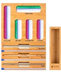 Best Calmbee 9 In 1 Storage Bag Organizer For Kitchen Drawer Bamboo Foil And. Fixed Price $56.09.