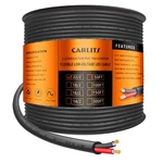 Carlits 22 Gauge 2 Conductor Electrical Wire, 50ft Black 50ft,. Fixed Price $18.91.