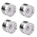 4-pack Led E26 To E12 Bulb Light Socket Adapter, Medium Candelabra Screw. Fixed Price $11.09.