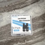 Sunvie Low Voltage 2-wire Wire Connector Fastlock2 Black 8 Pack. Fixed Price $22.50.