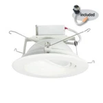 Nora Lighting Nlcbc-66935xmpw 6" Cobalt Led Retrofit Adjustable Powder White 35k. Fixed Price $39.95.