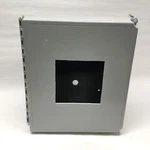 Hoffman A14128chqrfg Fiberglass Enclosure 14" X 12" 8" Box *5.5" Cut-out*. Fixed Price $90.00.