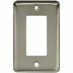Franklin Brass W10251-sn Satin Nickel Stamped Single Gfci Decorator Wall Plate. Fixed Price $7.50.