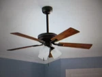 Hampton Bay Sinclair Ii 44 In. Oil Rubbed Bronze Led Ceiling Fan With Light. Fixed Price $68.95.