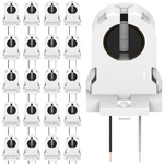 20-pack Jackyled Screw Type T8 Lamp Holder With Wires Ul Non-shunted White. Fixed Price $22.95.