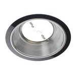 Elco Lighting Elm30nb Recessed Metal Baffle Trim, 6-inch, Nickel / Black. Fixed Price $10.00.