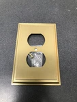 Amerock Bp36522bbz Mulholland Wall Plate - Golden Champagne. Fixed Price $10.38.