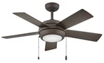 Hinkley Lighting 904042f-lia Croft 42" 5 Blade Smart Led Indoor - Bronze. Fixed Price $259.00.