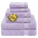 Towel Set 6 Piece 100% Cotton Turkish Lilac 2 Bath Hand Wash Paradise Soft. Fixed Price $59.99.
