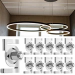 10 Pcs T Bar Ceiling Clips Track Lighting Attachment 120v Grid Drop Clip Chrome. Fixed Price $20.56.