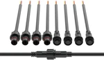 4 Pin Electrical Connector 20awg Ip65 Male Female 7.87in/20cm Extensio. Fixed Price $18.96.