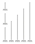 Hinkley Lighting 990012f 12"l Downrod For Ceiling Fans - Silver. Fixed Price $29.00.