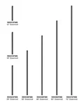 Hinkley Lighting 990012f 12"l Downrod For Ceiling Fans - Black. Fixed Price $29.00.
