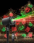 Enjoyedled Christmas Projector Light Outdoor 9 Patterns Laser Snowflakes Santa. Fixed Price $86.42.