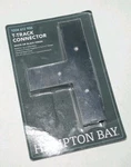 New Hampton Bay Track Connector - Brushed Nickel Finish. Fixed Price $14.84.