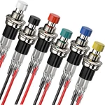 Diyhz Momentary Push Button Switch, 1a 250vac Spst Mini No, Six Colors. Fixed Price $12.87.