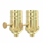 Royal Designs Inc Vintage On-off Turn Knob Lamp Socket Incandescent Light Bulbs. Fixed Price $65.95.