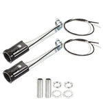 E12 Bulb Socket 3.74 Inch Height And M10 Lamp Tubes Nuts, 3pcs. Fixed Price $11.77.