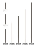 Hinkley Lighting 990048f 48"l Downrod For Ceiling Fans - Bronze. Fixed Price $60.00.