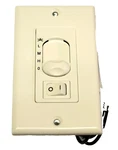 Ceiling Fan Wall-mounted Control Model Wasfl-08 White / 3 Speed Chungear. Fixed Price $17.95.