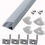 Litever 6 Pack 1meter/3.3ft V Shape Aluminum Channels 90 16mm X 16mm, Silver. Fixed Price $46.99.