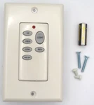 Emerson Fan Sw114 Wireless Battery Powered Wall Control In Light Ivory. Fixed Price $25.45.