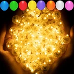 Aogist 100pcs Warm White Balloon Light,long Standby Time Waterproof Mini Ball Li. Fixed Price $26.54.