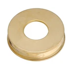 B&p Lamp Mason Collar Reduces To #2 Collar, Br. Plated. Fixed Price $9.02.