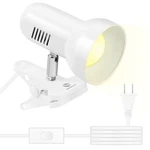 Rong&lan Led Metal Clip On Light Lamp For Desk, 360 Adjustable White. Fixed Price $30.29.