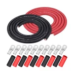 Igreely 2/0 Gauge Awg Wire 10 Feet Black + Red Welding Battery Pu.... Fixed Price $163.77.