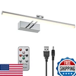 Howmzon 16in Wireless Picture Light For Painting, Battery Operated, Remote Contr. Fixed Price $83.95.